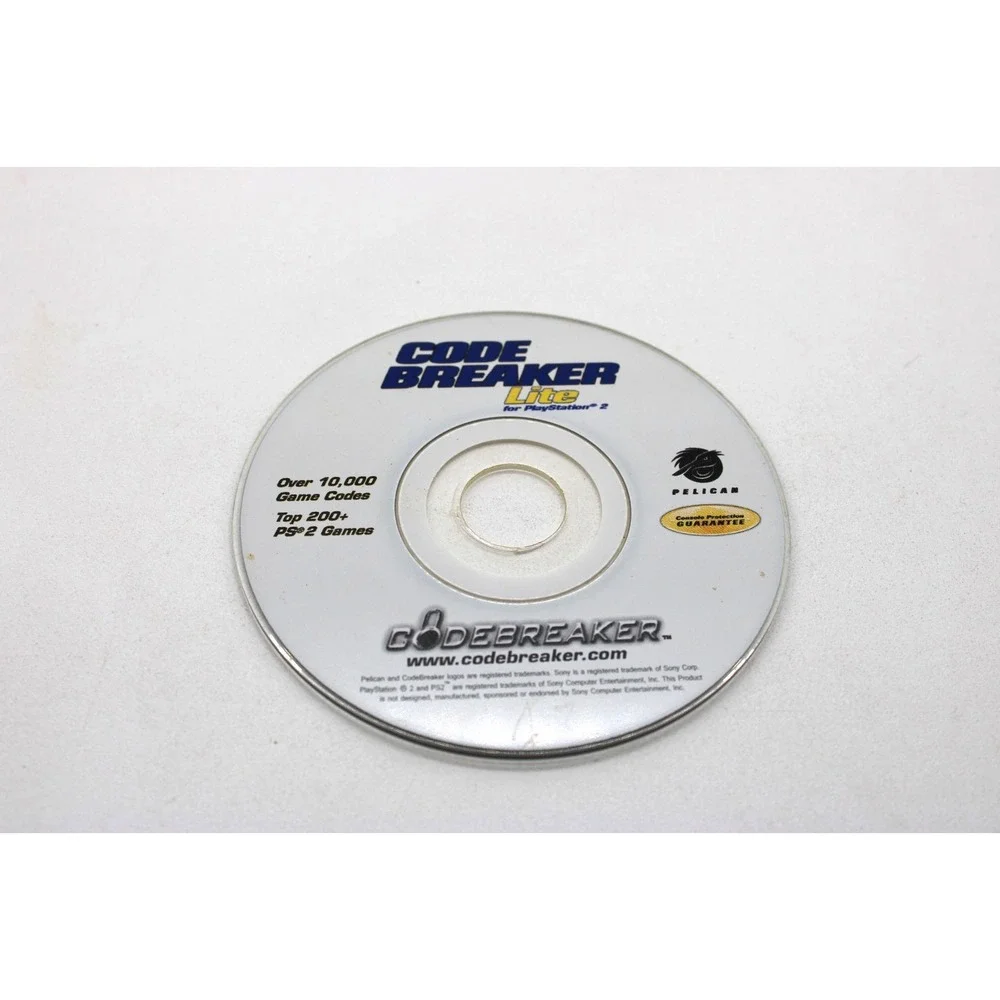 PlayStation CODEBREAKER for PS2 - Pelican Version 9.3 & CODEBREAKER Lite